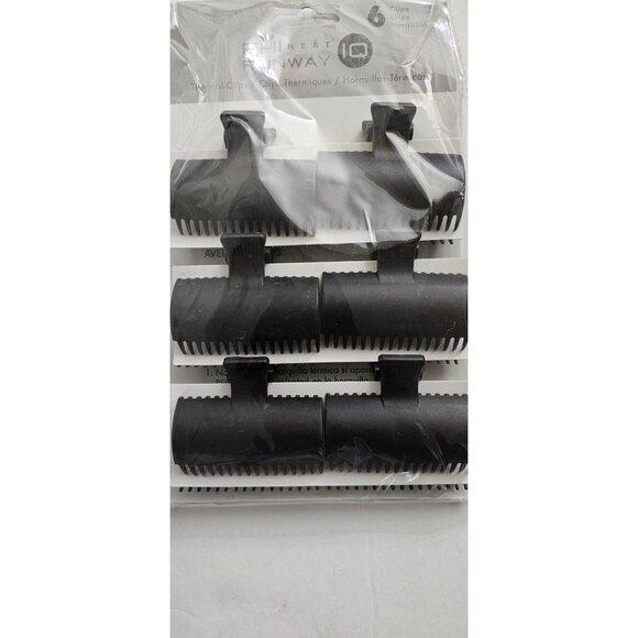 FHI HEAT Runway IQ Session Styling Set of 6 Thermal Clips, One Size, Brand New - Picture 1 of 7